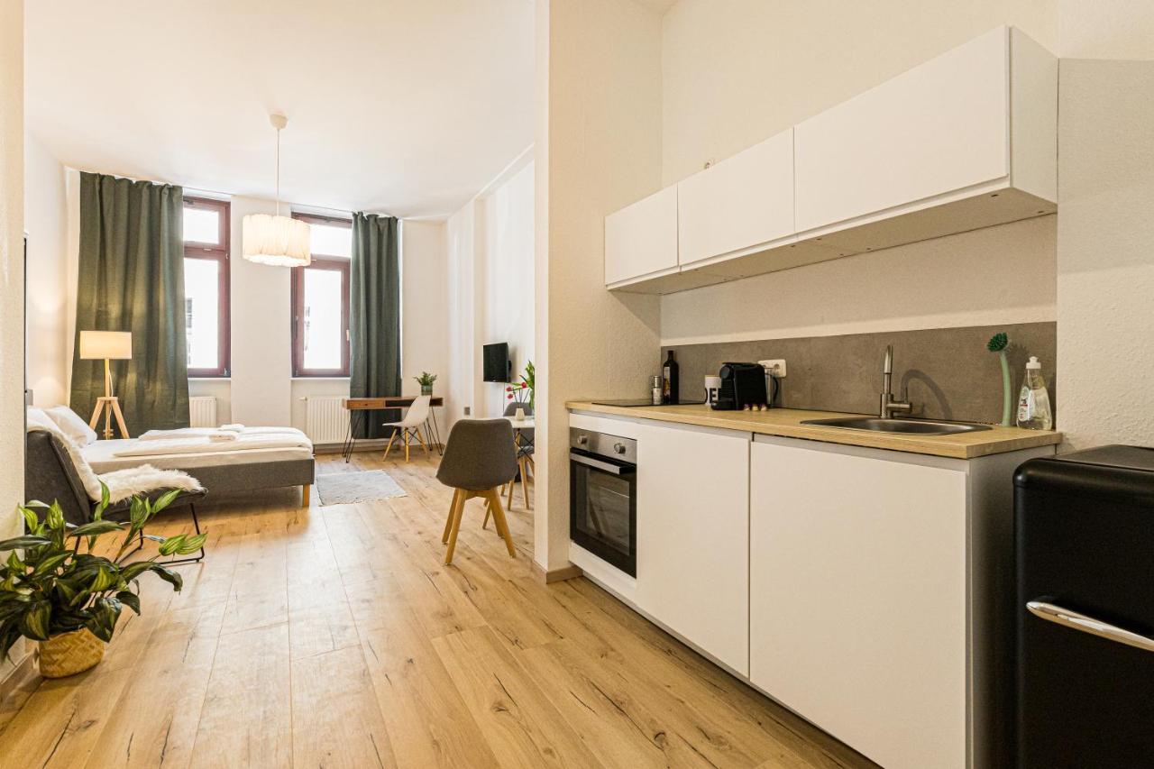 Ruhige Und Stilvolle Wohnung Am Clara-Zetkin-Park Leipzig Extérieur photo