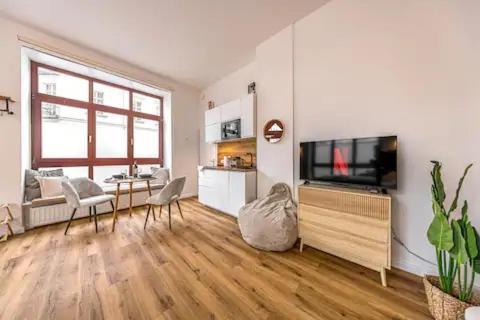 Ruhige Und Stilvolle Wohnung Am Clara-Zetkin-Park Leipzig Extérieur photo