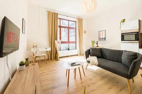 Ruhige Und Stilvolle Wohnung Am Clara-Zetkin-Park Leipzig Extérieur photo